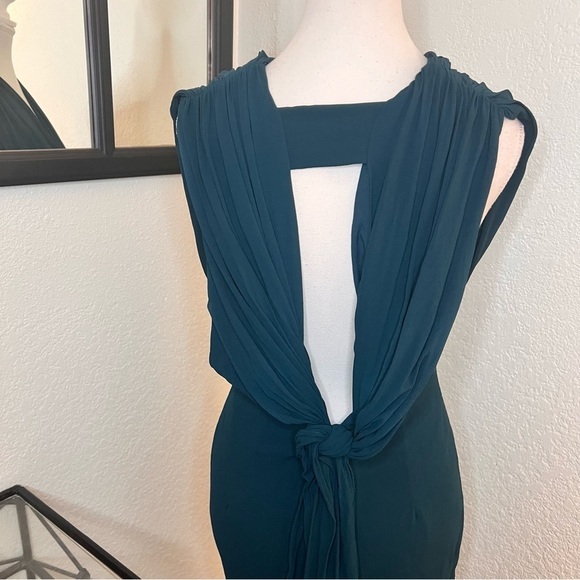 MISHA COLLECTION Green Edita Tapered Pantsuit Size M - Picture 3 of 10